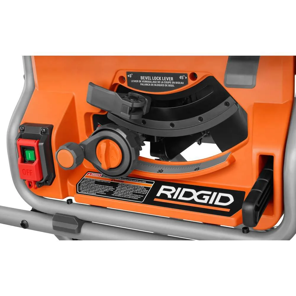 10 in. Pro Jobsite Table Saw with Stand