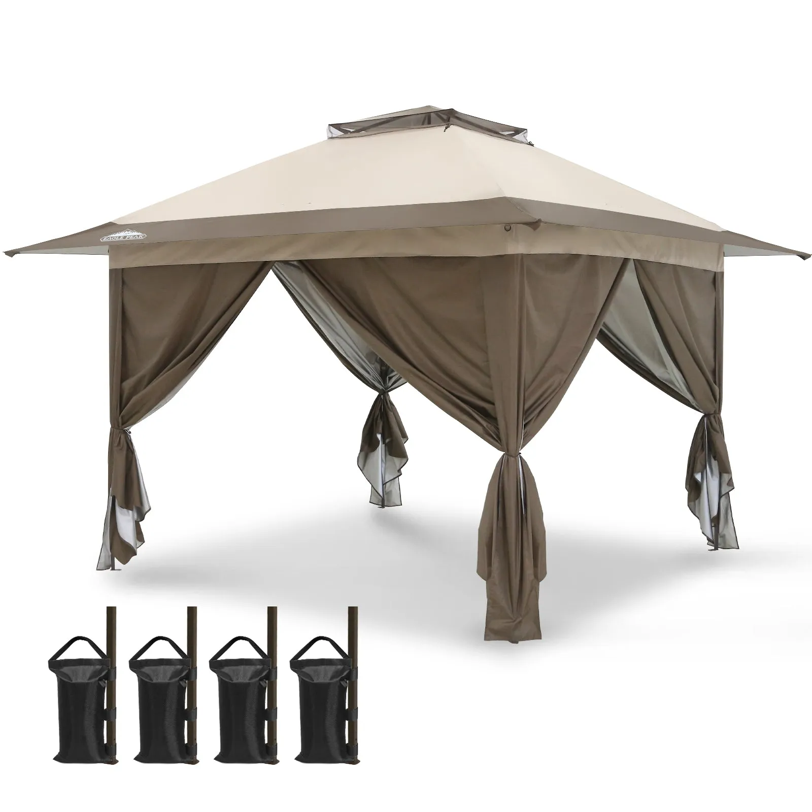 13x13 Pop Up Gazebo with 4 Wall Panels