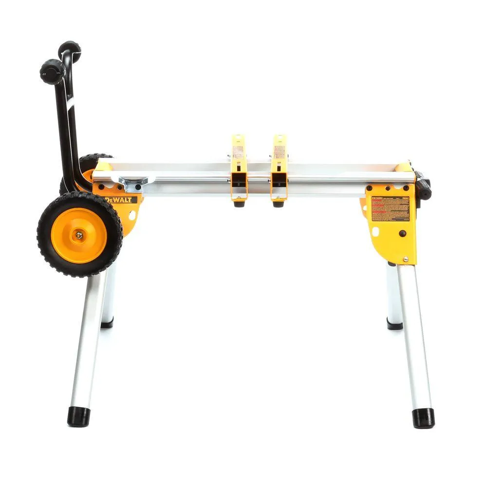 15 Amp Corded 8-1/4 in. Compact Jobsite Tablesaw with Bonus Heavy-Duty Rolling Table Saw Stand