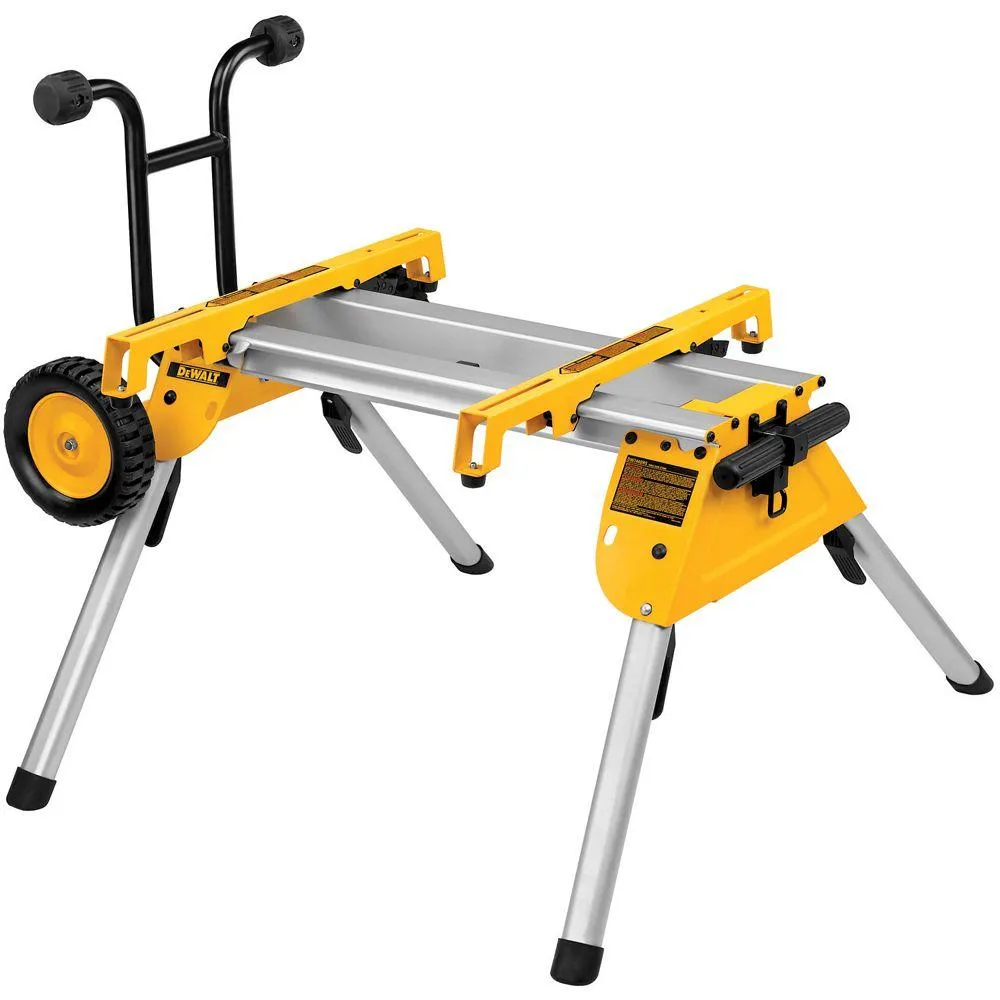 15 Amp Corded 8-1/4 in. Compact Jobsite Tablesaw with Bonus Heavy-Duty Rolling Table Saw Stand