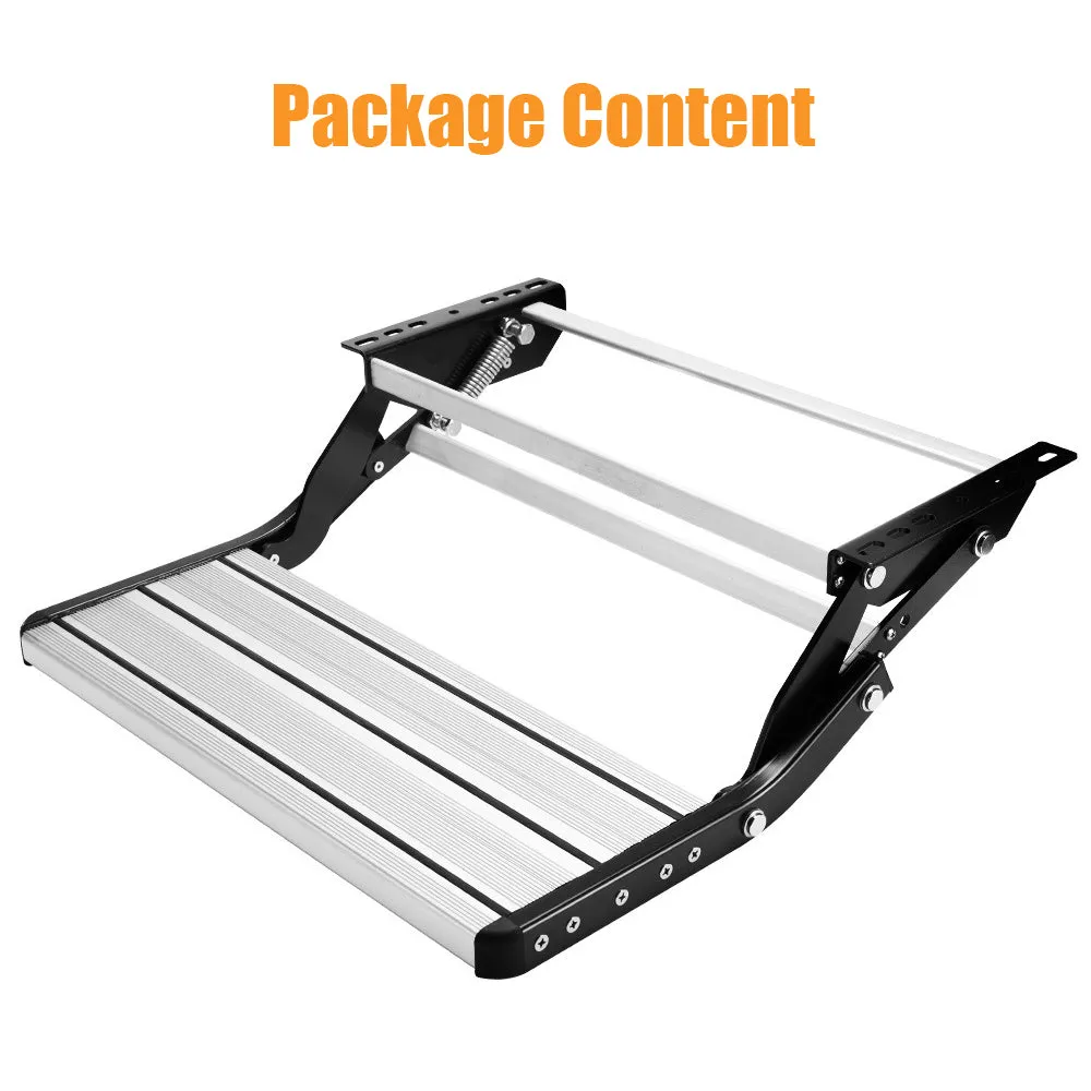 200KG Heavy Duty Caravan Step | Folding Pull-Out Portable | RV Camper Trailer Tools