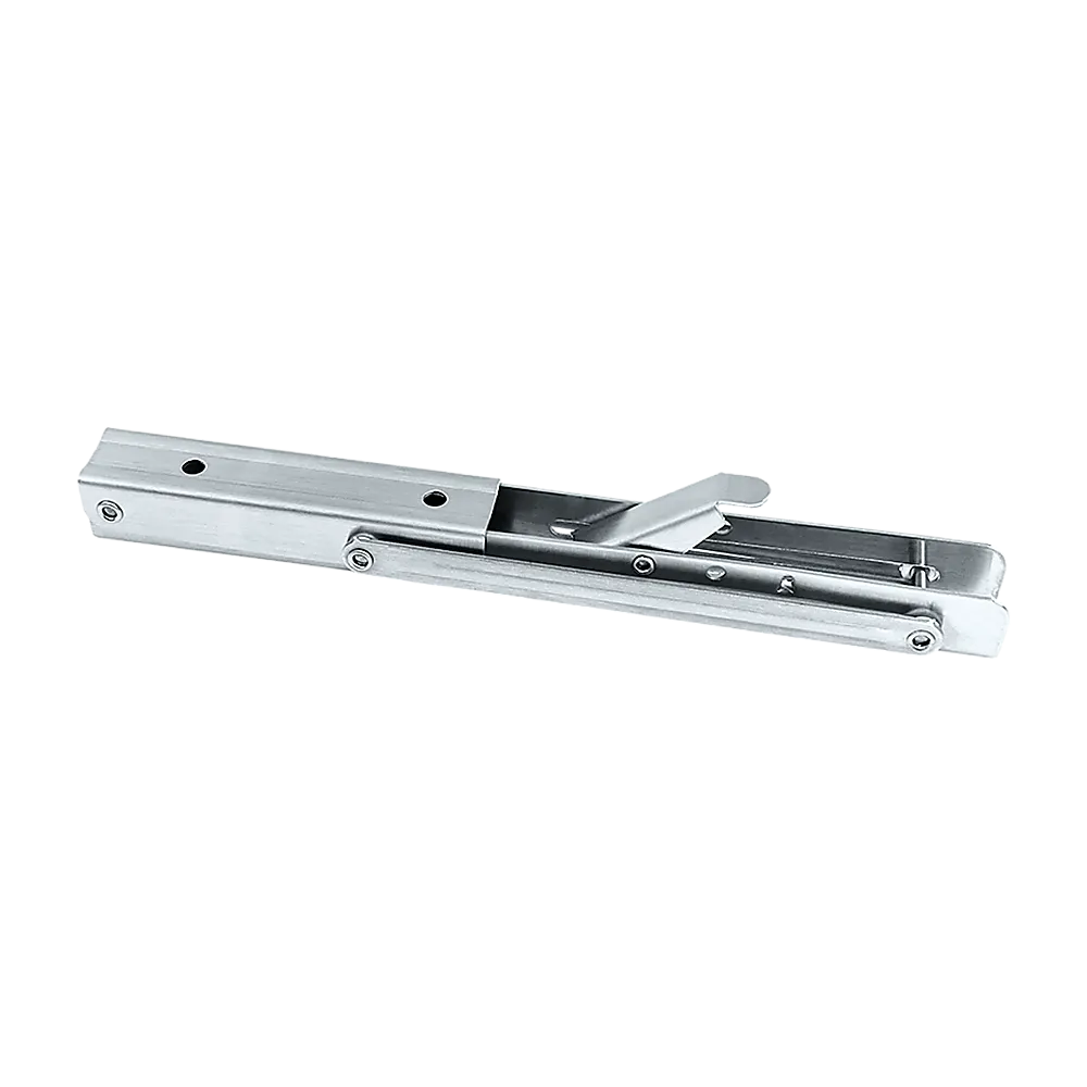 2x 10" Stainless Steel Folding Table Bracket Shelf | 50kg Load | Heavy Duty