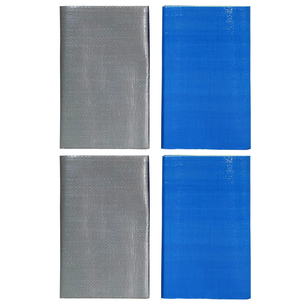 4 Pc Tarp Repair Tape 6"X36" Self Adhesive Patches Tent Canopy Canvas Waterproof