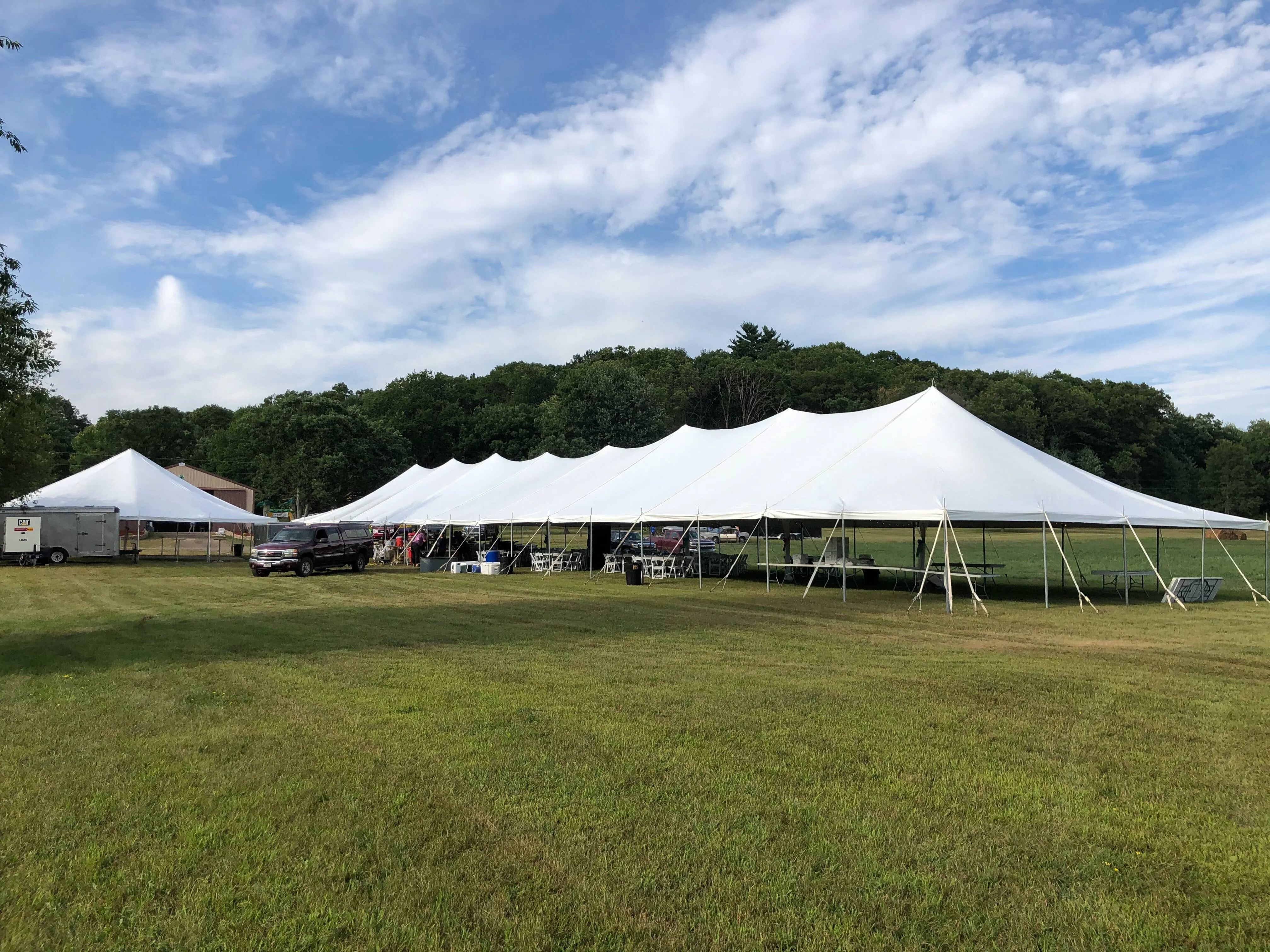 40x180 Pole Tent