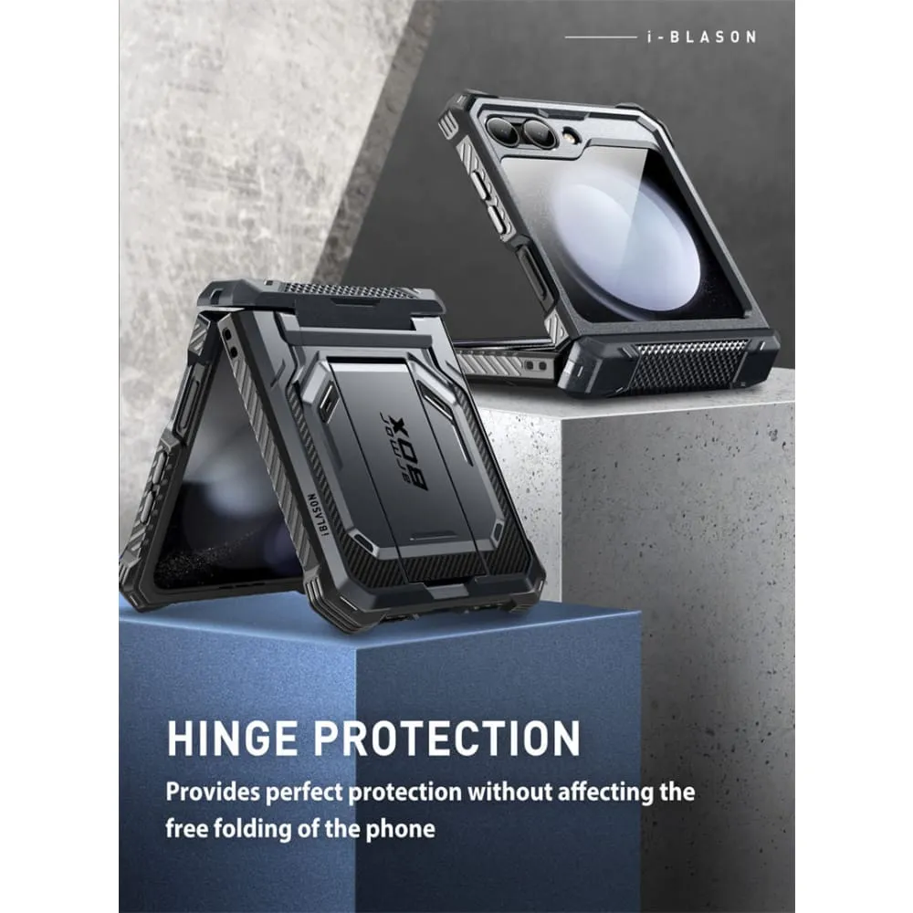 Armorbox Full-body Rugged Holster Case with Built-in Screen Protector for Samsung Galaxy z Flip 5