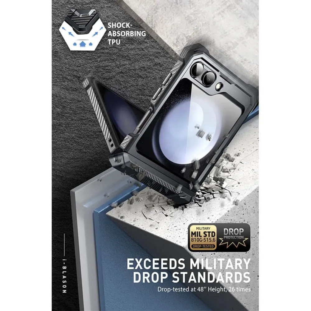 Armorbox Full-body Rugged Holster Case with Built-in Screen Protector for Samsung Galaxy z Flip 5