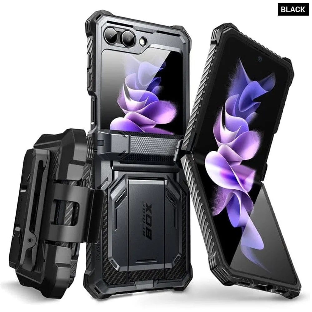 Armorbox Full-body Rugged Holster Case with Built-in Screen Protector for Samsung Galaxy z Flip 5