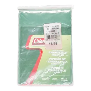 Coleman Emergency Poncho