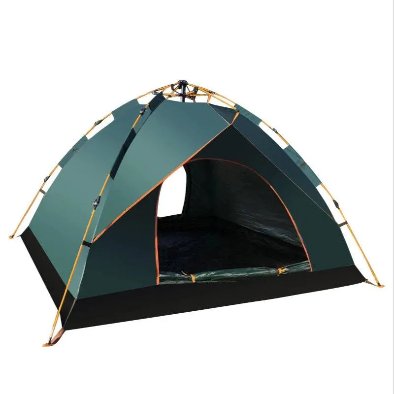Convenient 3-4 Person Automatic Camping Tent for Family Adventures