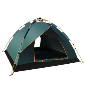 Convenient 3-4 Person Automatic Camping Tent for Family Adventures