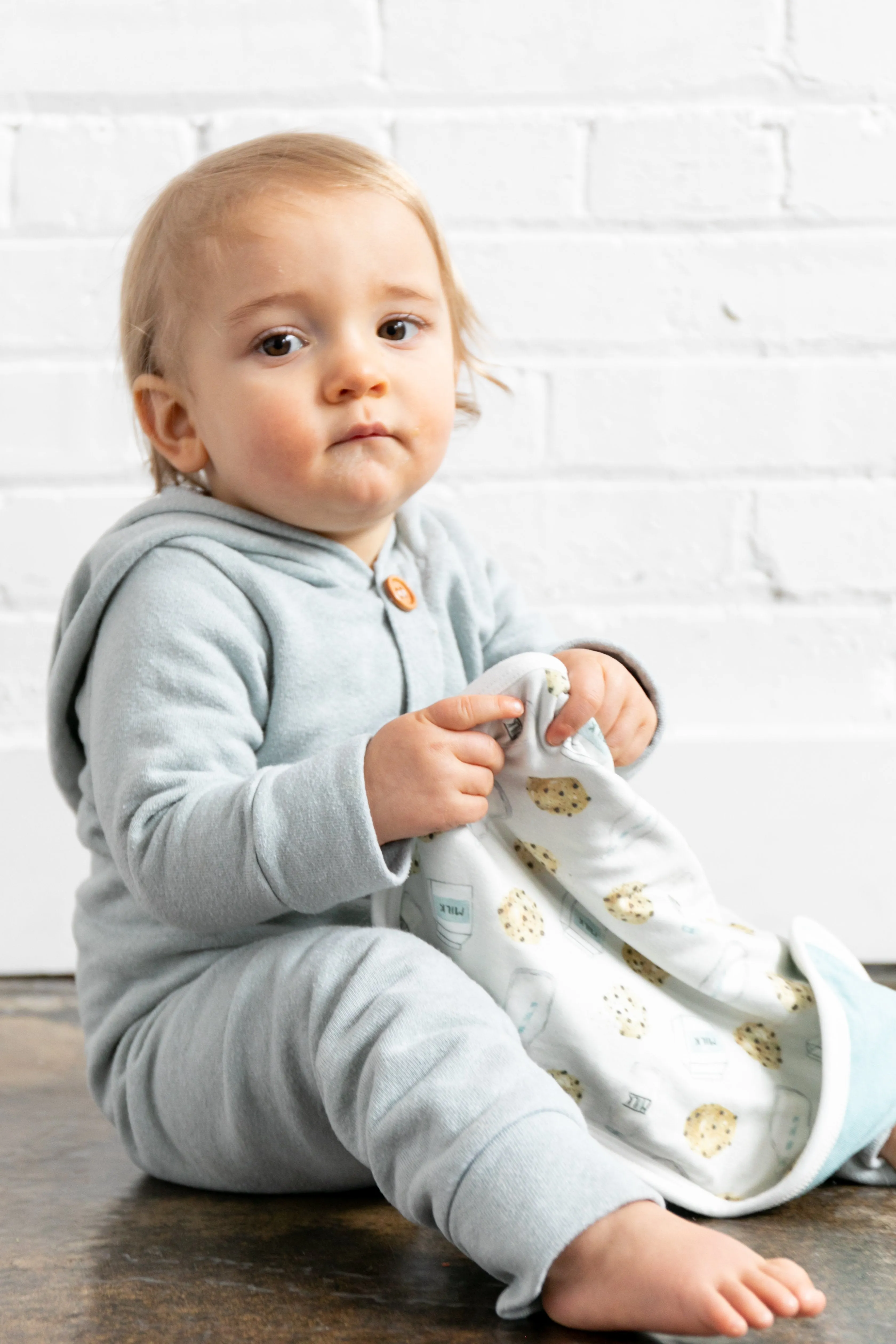 Copper Pearl Three-Layer Security Blanket Set | Chip