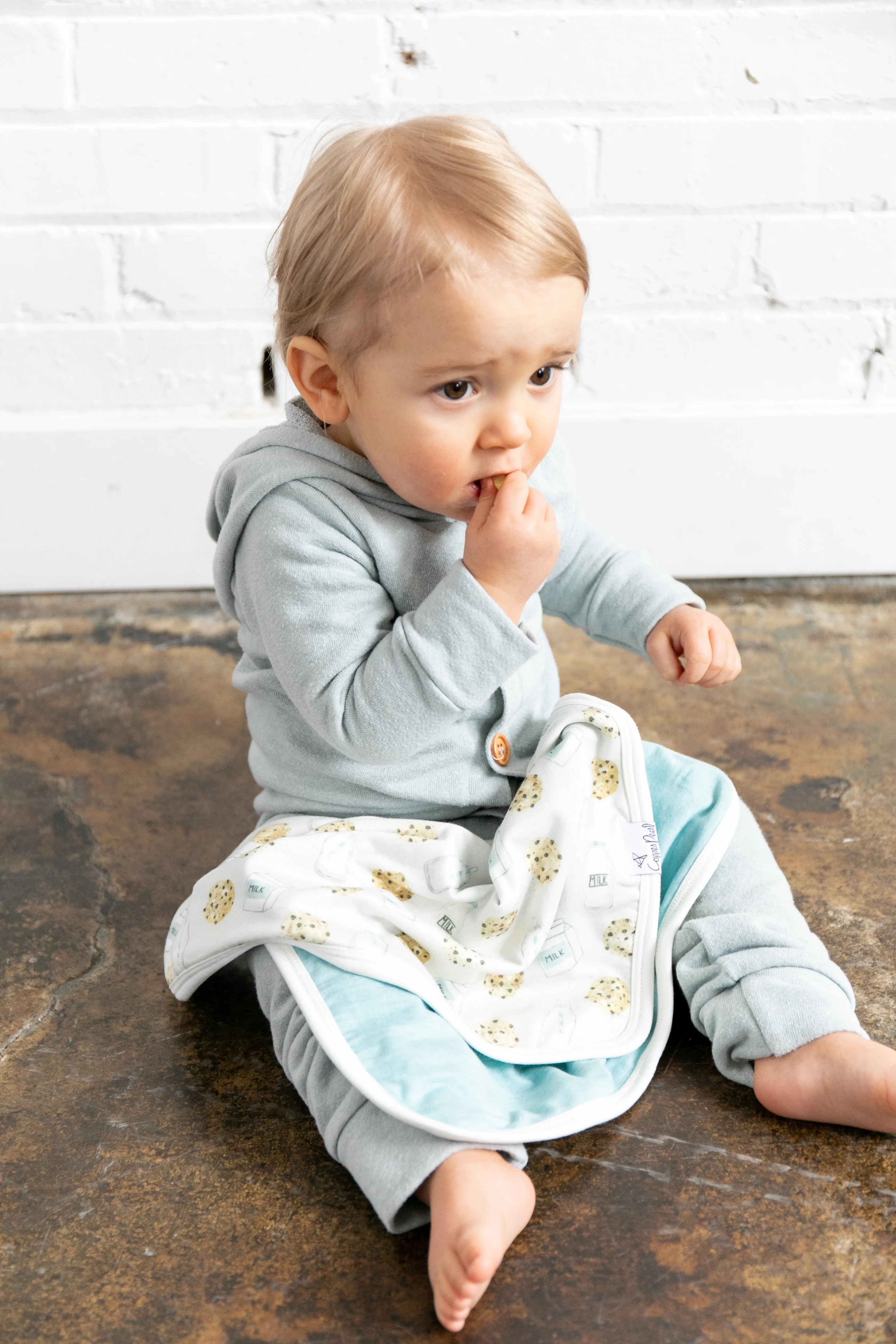 Copper Pearl Three-Layer Security Blanket Set | Chip