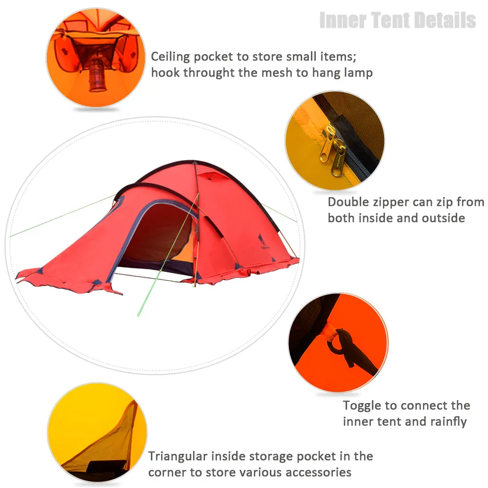Double-Layer Mountain Tent