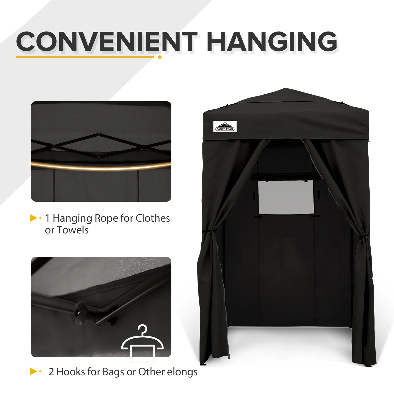 Flex Ultra Compact 4x4 Pop-up Canopy Tent with Vented Top