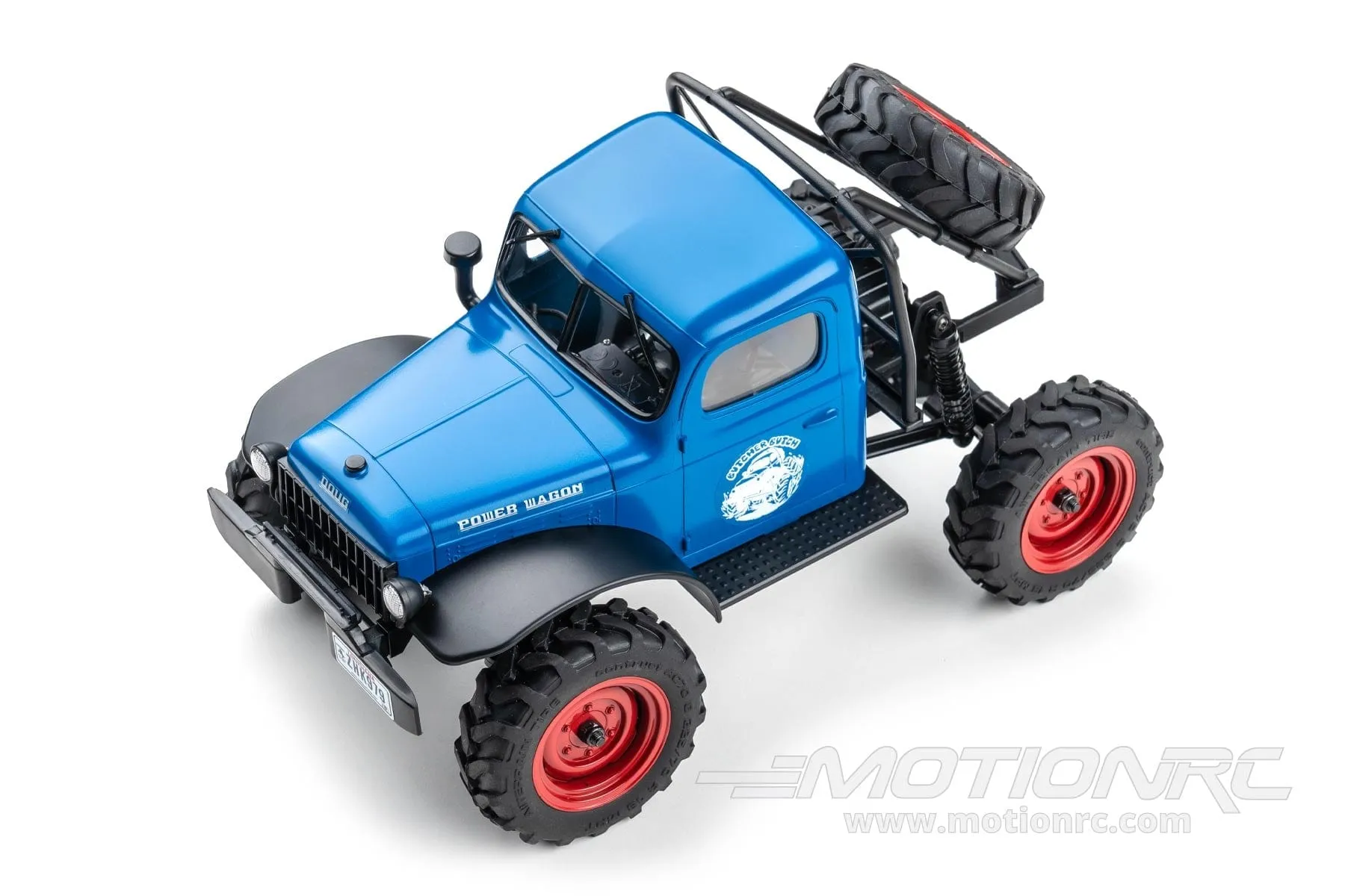 FMS FCX24 Power Wagon Blue 1/24 Scale 4WD Crawler - RTR - (OPEN BOX)