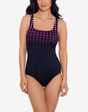 Going In Circles Scoop Neck One Piece Swimsuit