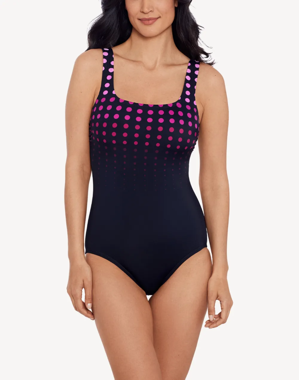 Going In Circles Scoop Neck One Piece Swimsuit