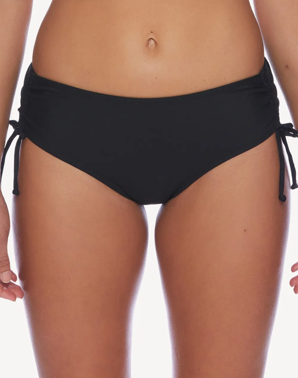 Good Karma Destination Mid Rise Cinch Bikini Bottom