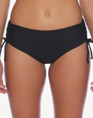 Good Karma Destination Mid Rise Cinch Bikini Bottom