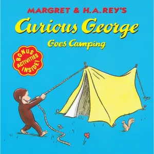Harper Collins: Curious George Goes Camping (Paperback Book)