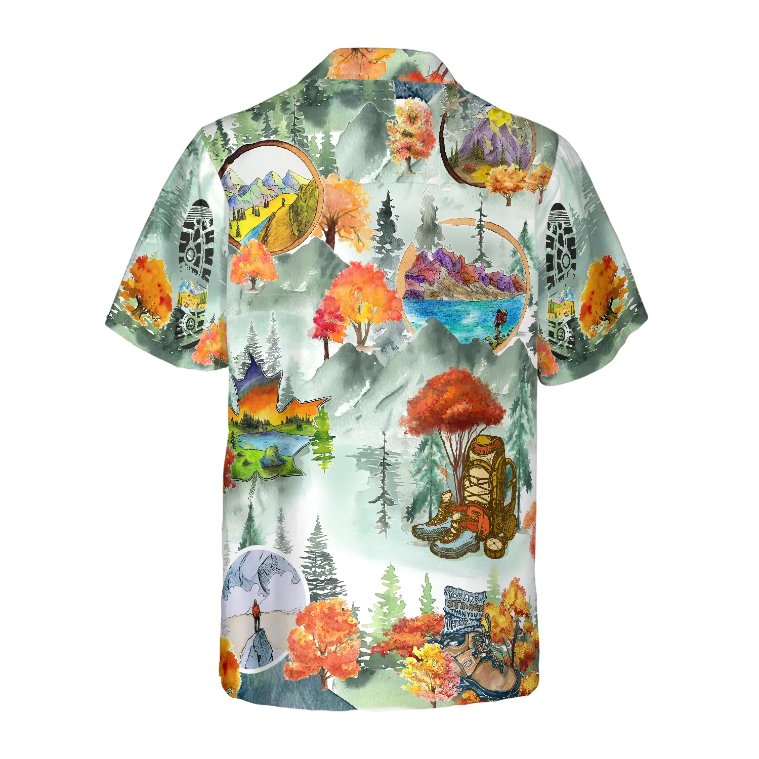 HIKING Custom Hawaiian Shirt