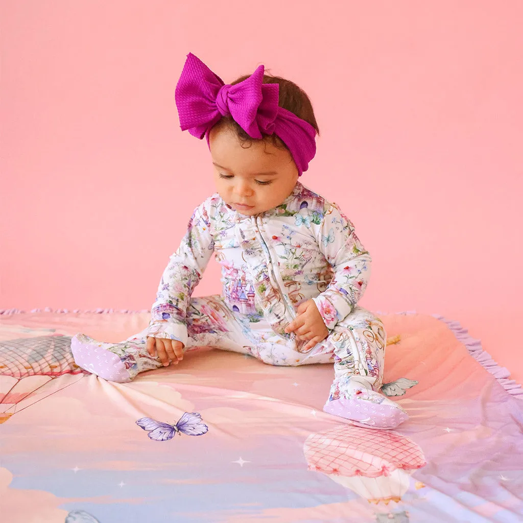 Katrina & Skyler Ruffled Luxette Patoo Blanket
