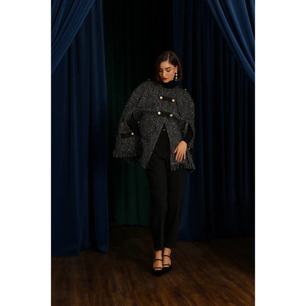 Label Deepika Nagpal Noire Black Keya Jacket