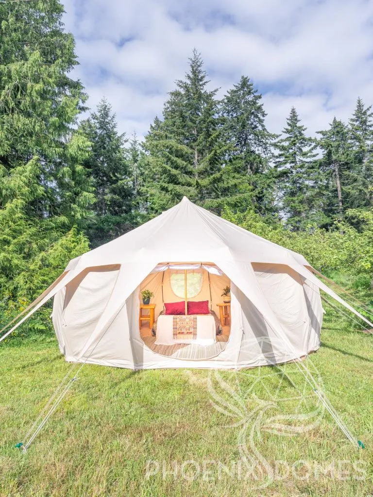 Lotus Bud Glamping Tent - Phoenix Domes