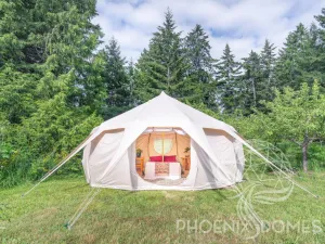 Lotus Bud Glamping Tent - Phoenix Domes