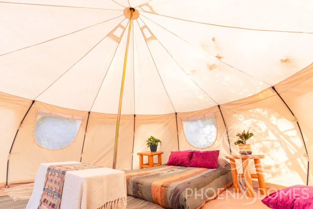 Lotus Bud Glamping Tent - Phoenix Domes