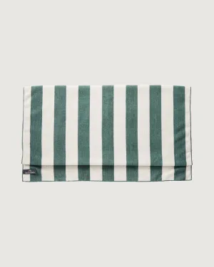 Microfibre Towel Extra Large - Silver Grey/Dark Spruce Stripe