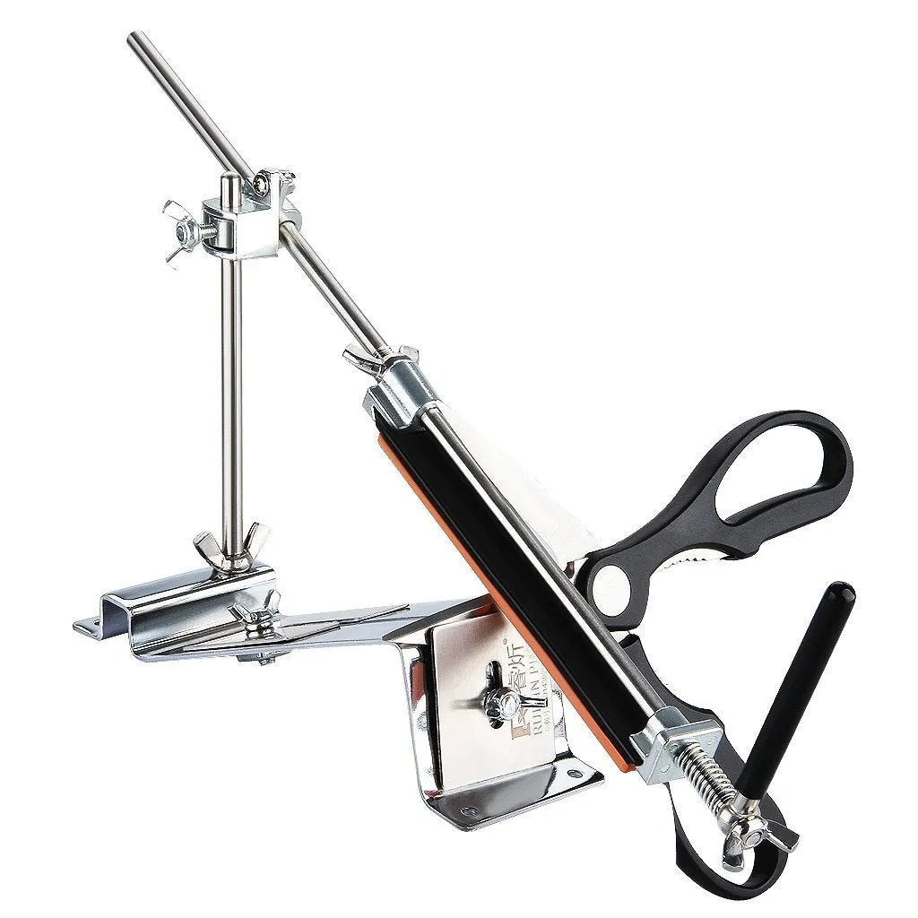Professional All Iron Steel Knife Sharpener Pro Kitchen Sharpening System