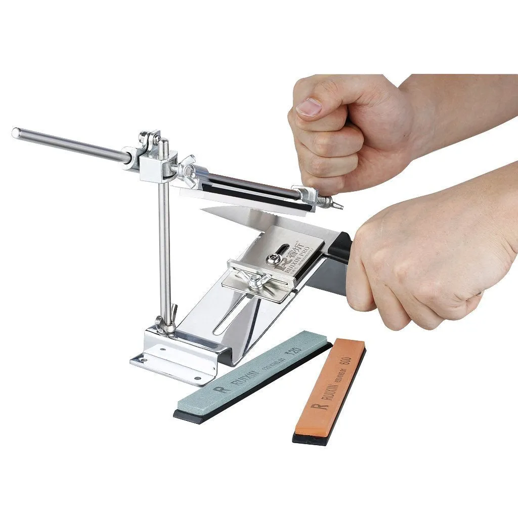 Professional All Iron Steel Knife Sharpener Pro Kitchen Sharpening System