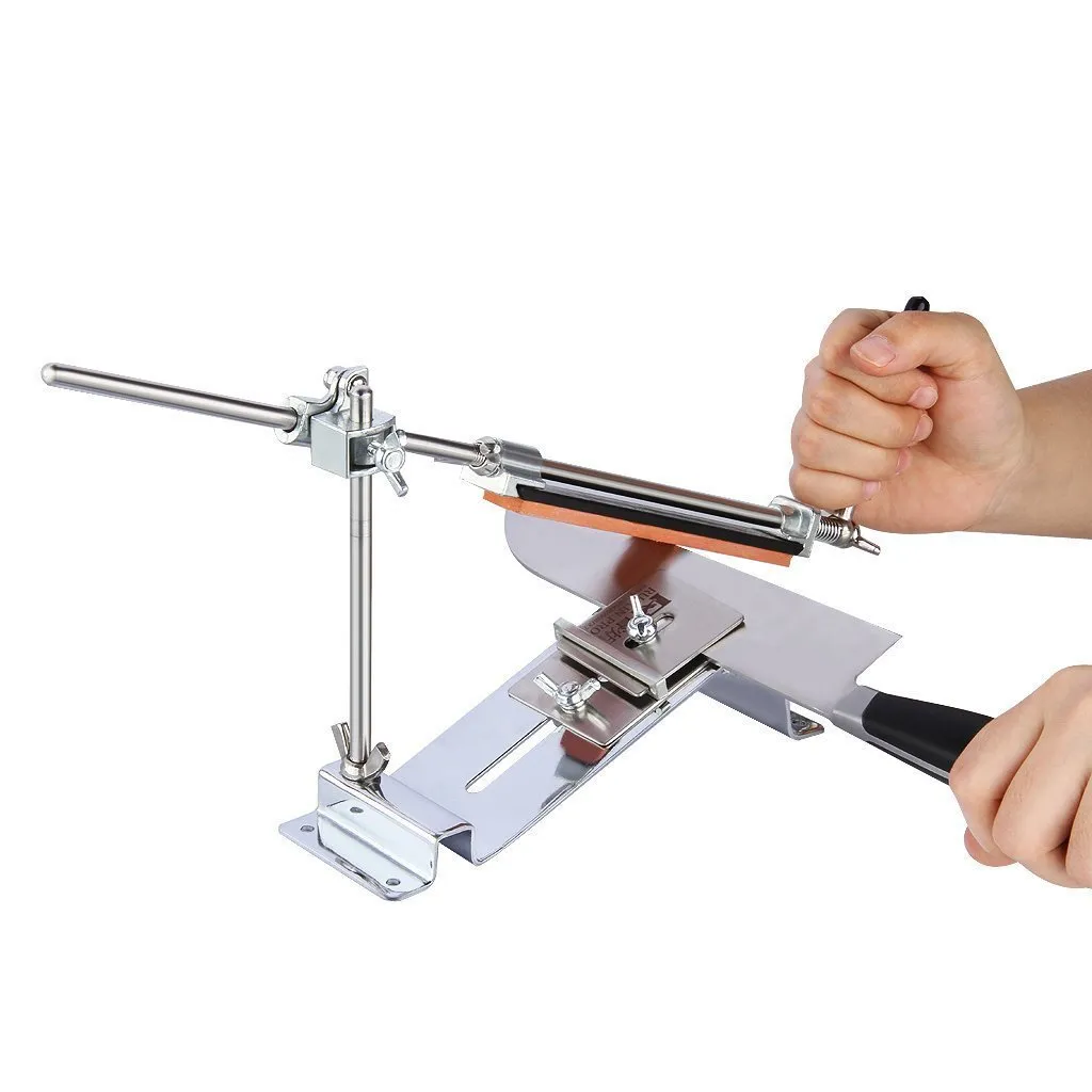 Professional All Iron Steel Knife Sharpener Pro Kitchen Sharpening System