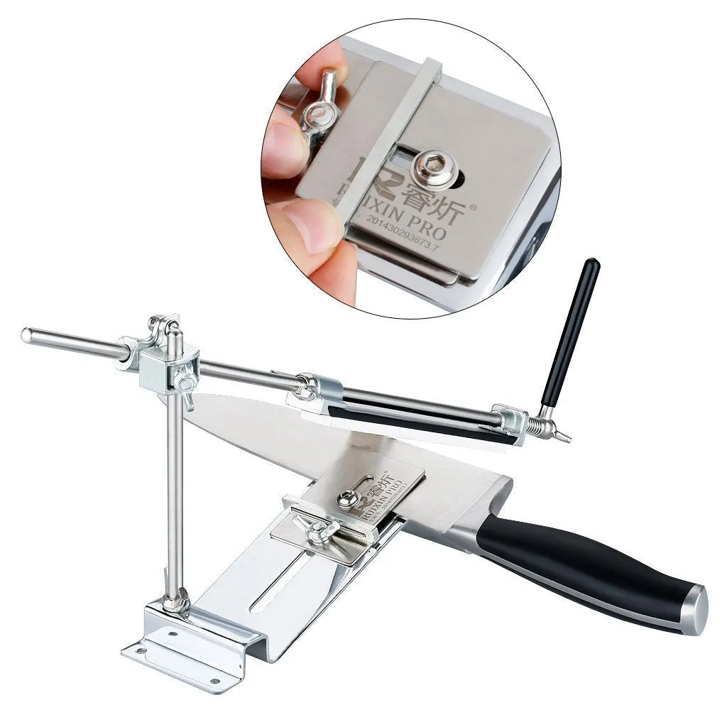 Professional All Iron Steel Knife Sharpener Pro Kitchen Sharpening System