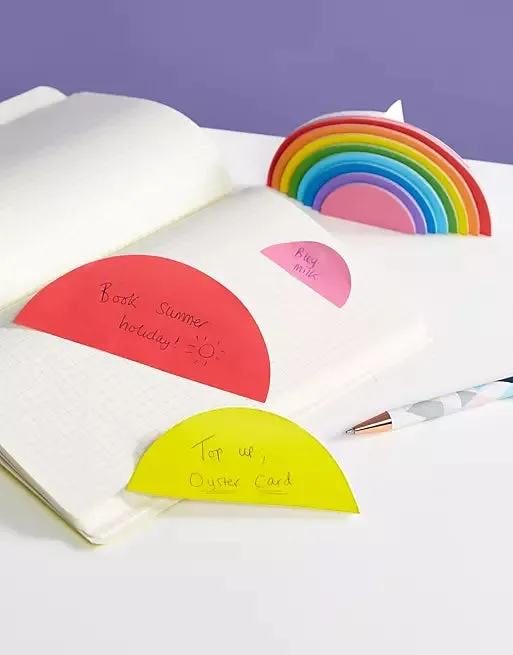 Rainbow Sticky Notes