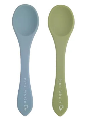 Silicone Spoons (Dusk Blue & Sage Green)