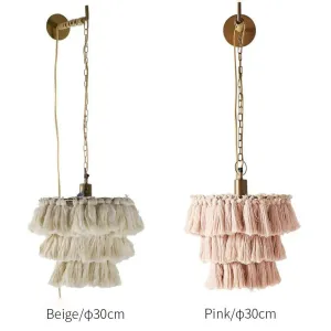 Small Bohemian Tassel Chandeliers