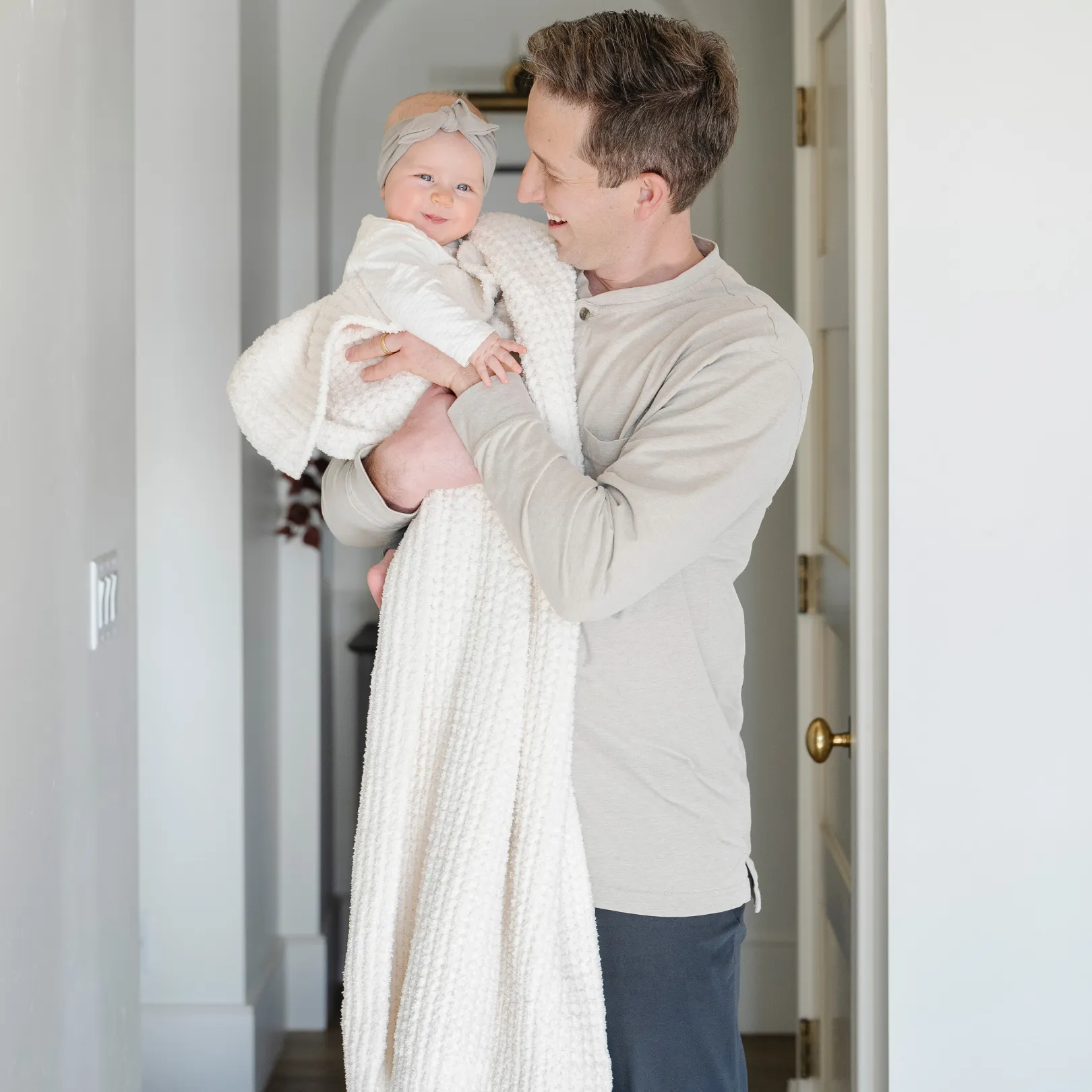 WAFFLE KNIT TODDLER BLANKETS