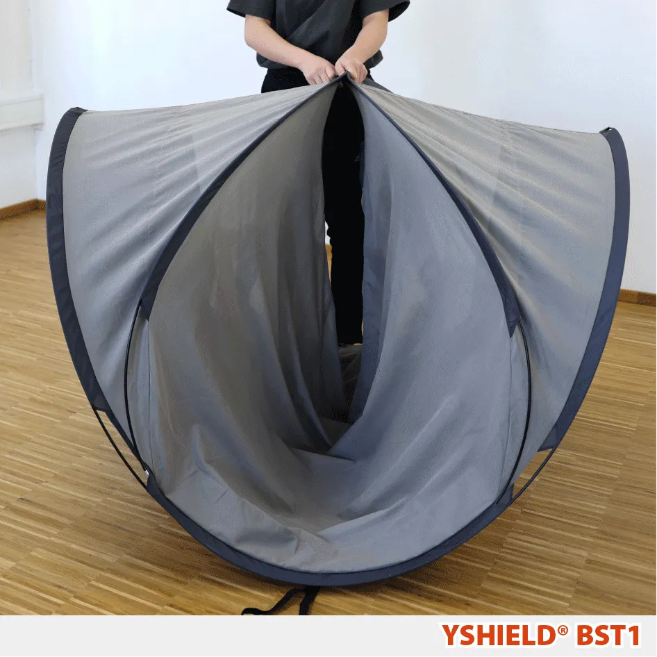 YSHIELD® BST1 | SAFECAVE | EMF Shielding popup tent | Single
